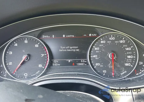 2013 Audi A6 3.0T Premium из США, поврежденный, VIN WAUGGAFC3DN120253